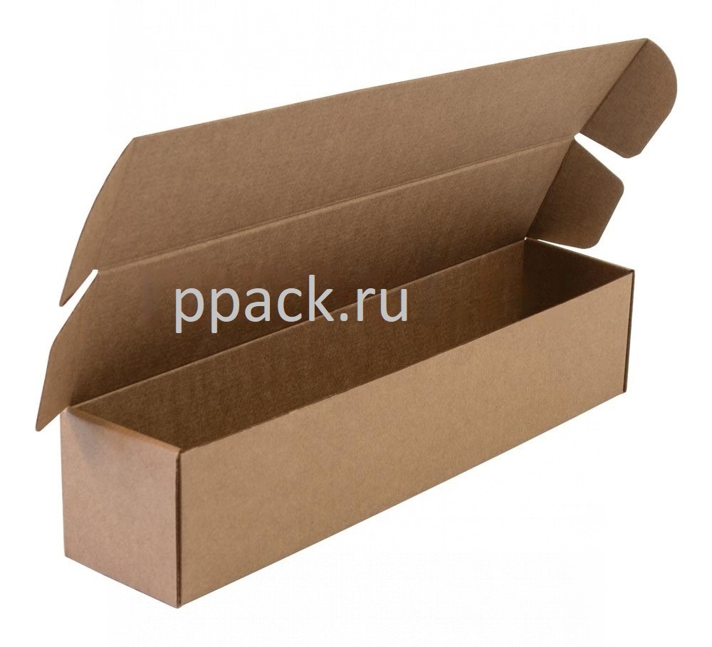Картонная коробка 250*70*70 бур\бур, 3 слоя